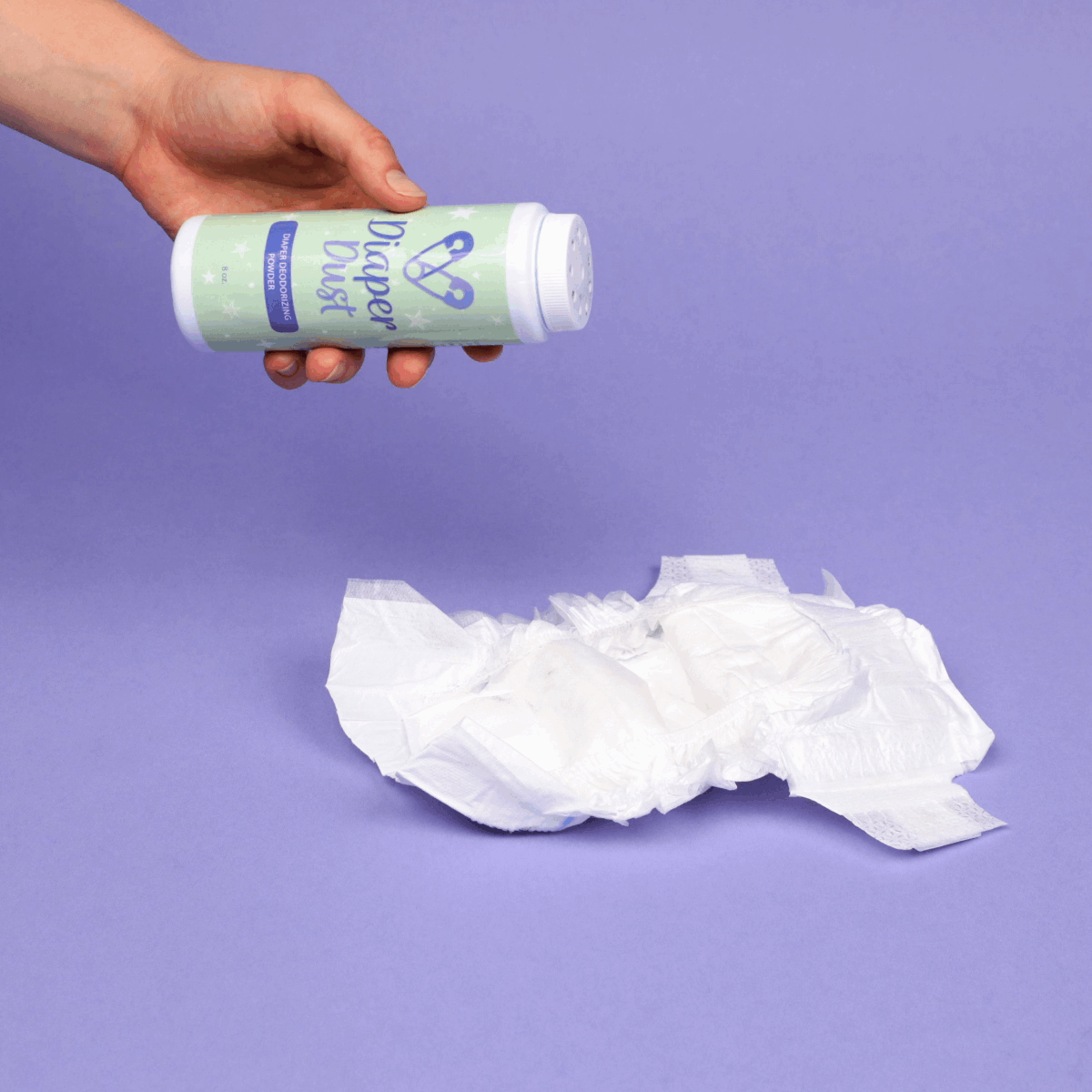 Diaper Dust Baby Diaper Odor Neutralizer — Unscented 8 oz