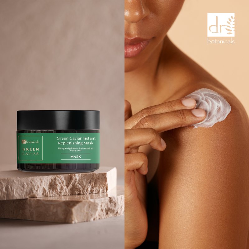 Dr. Botanicals Green Caviar Instant Repairing Amino Acid Mask - 50ml - GNS Beauty & Personal Care