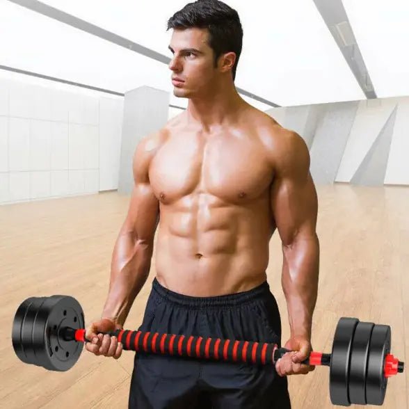 Dumbbell & Barbell Fitness Equipment – Strengthen, Tone & Build Muscle at Home - GNS Beauty & Personal Care