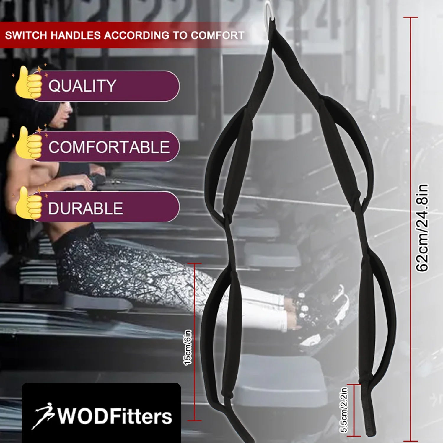 Dynamic Tricep Rope - Affordable Gym Accessory - GNS Beauty & Personal Care