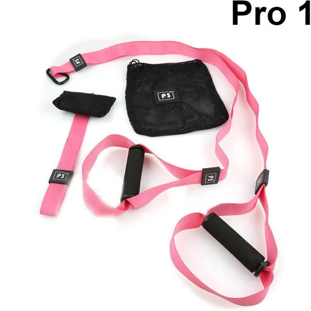 Adjustable Fitness Bands Set: 1100 lbs Full-Body Workout Companion