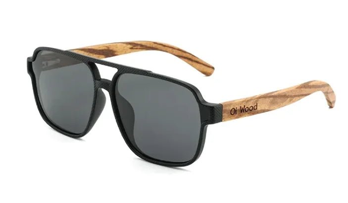 Eco - Friendly Polarized Wooden Sunglasses – UV400 Protection - GNS Beauty & Personal Care