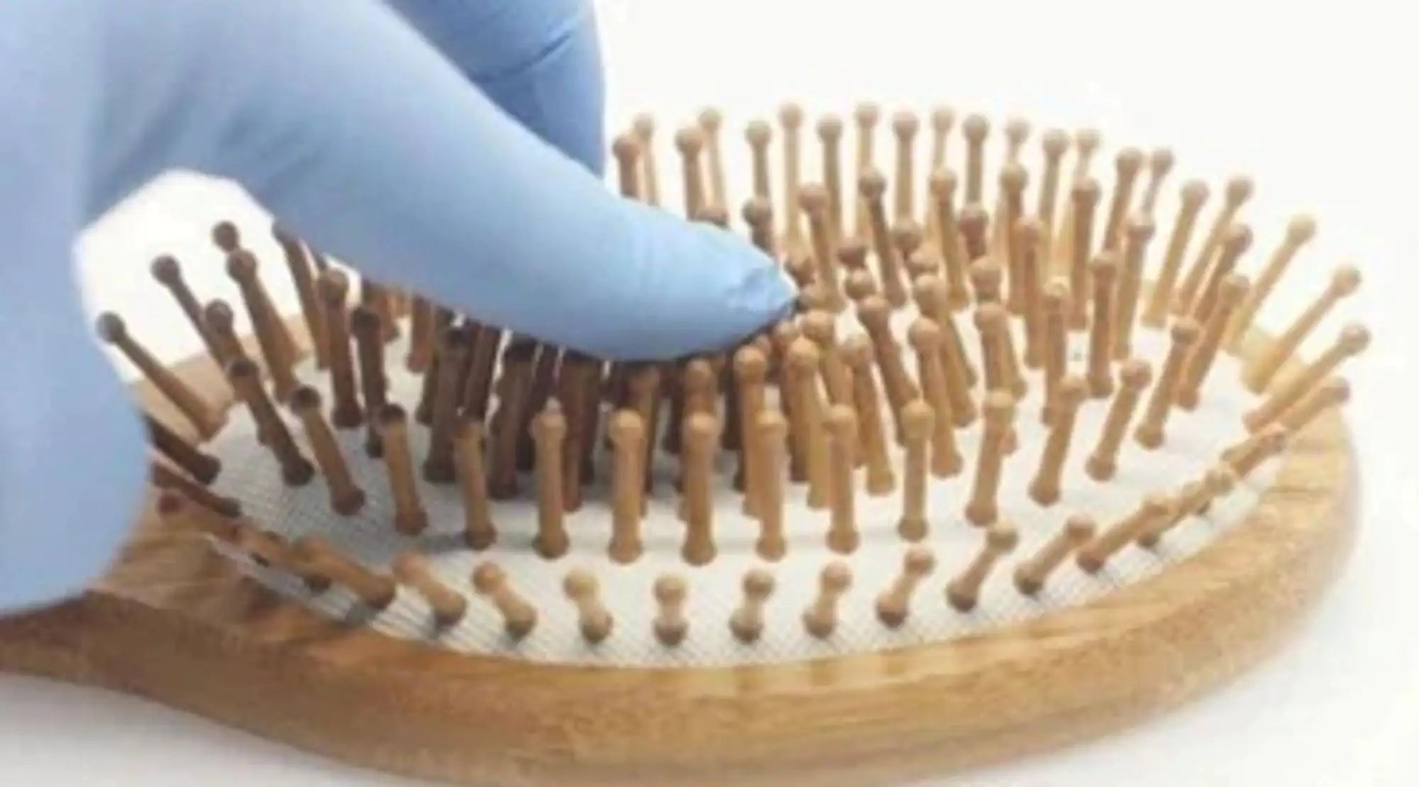 Eco - Friendly Wooden Detangling Hair Brush with Bamboo Bristles - GNS Beauty & Personal Care