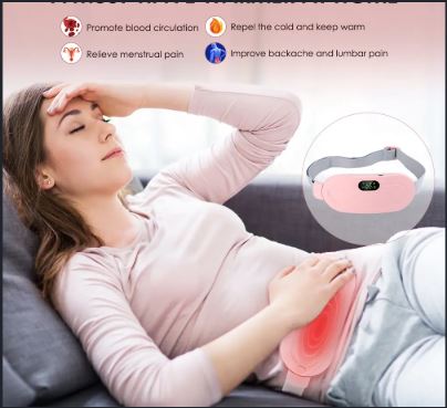 Electric Massager Vibrator Menstrual Heating Relief Pad Waist - GNS Beauty & Personal Care