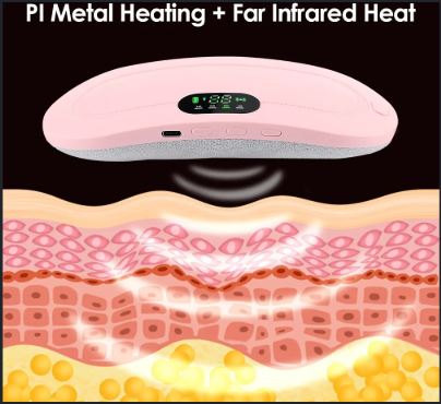 Electric Massager Vibrator Menstrual Heating Relief Pad Waist - GNS Beauty & Personal Care