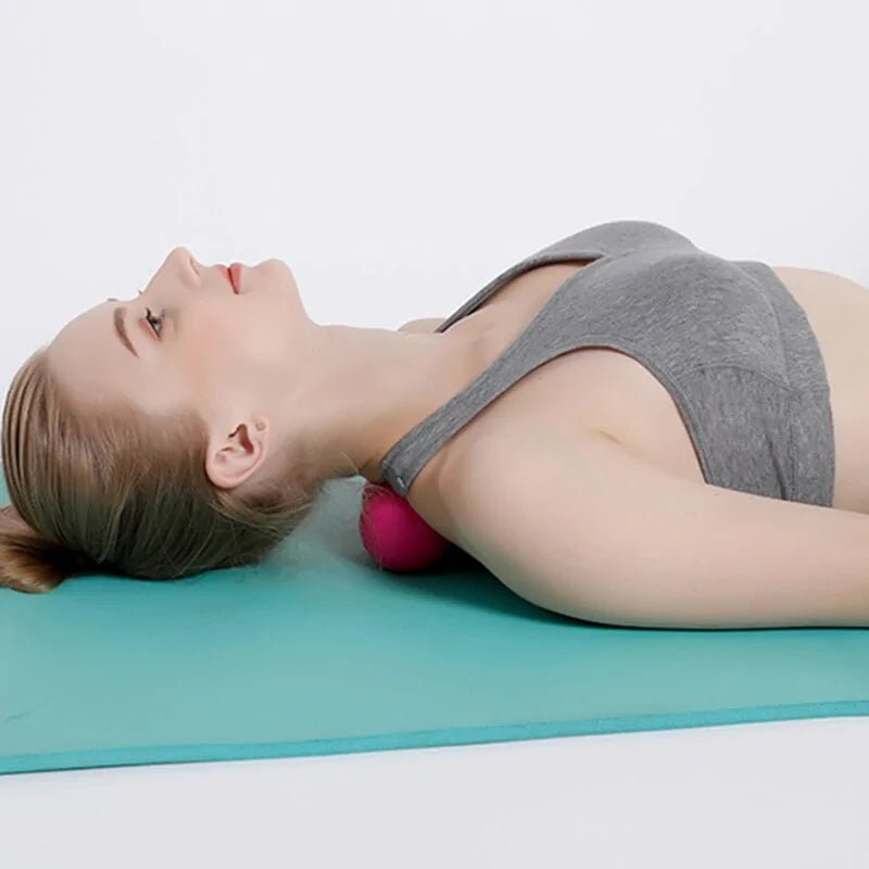Ethically Made Peanut Massage Ball for Back Pain Relief - GNS Beauty & Personal Care