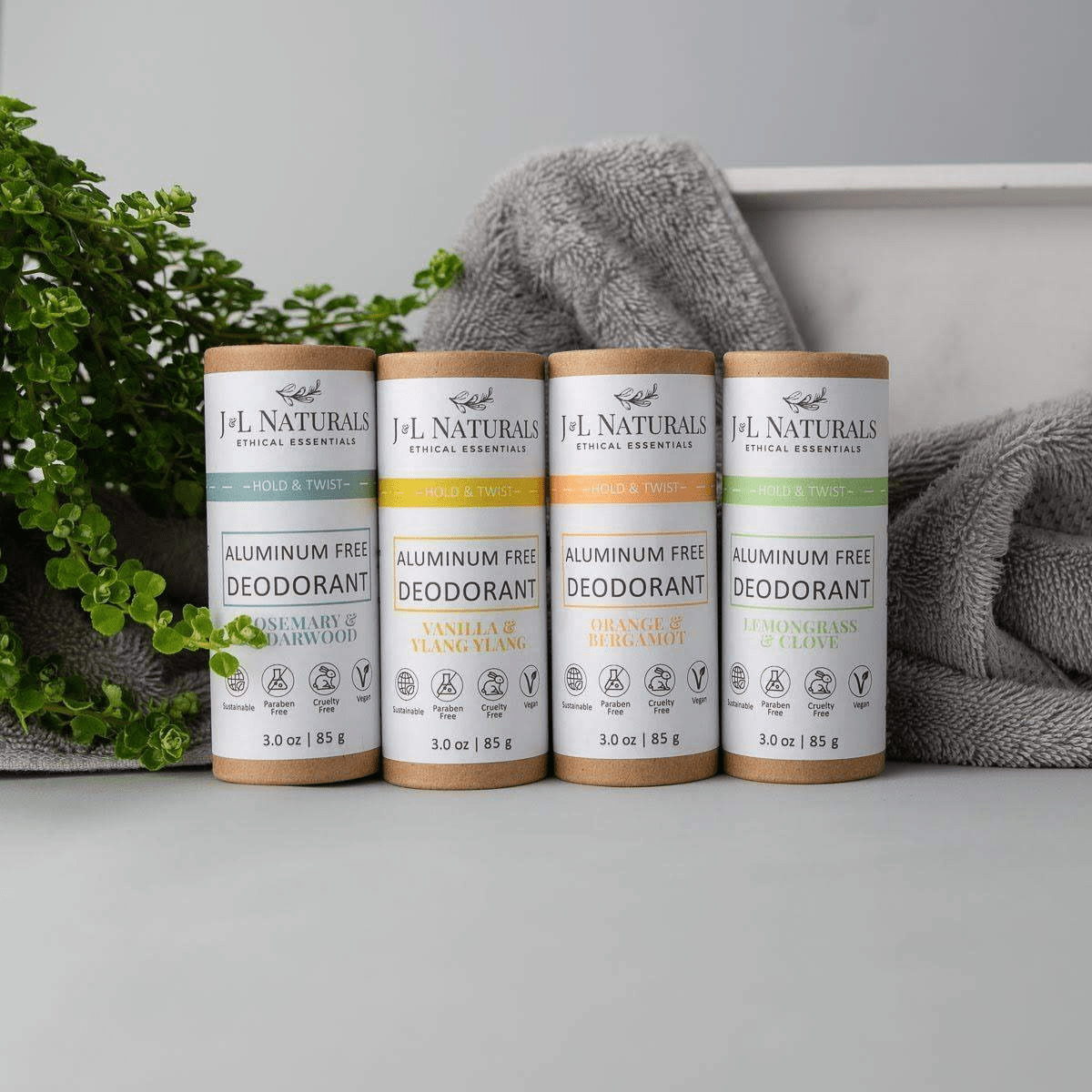 Extra - Strength Deodorant Bundle (4 - Pack) – Aluminum - Free, All - Day Freshness - GNS Beauty & Personal Care