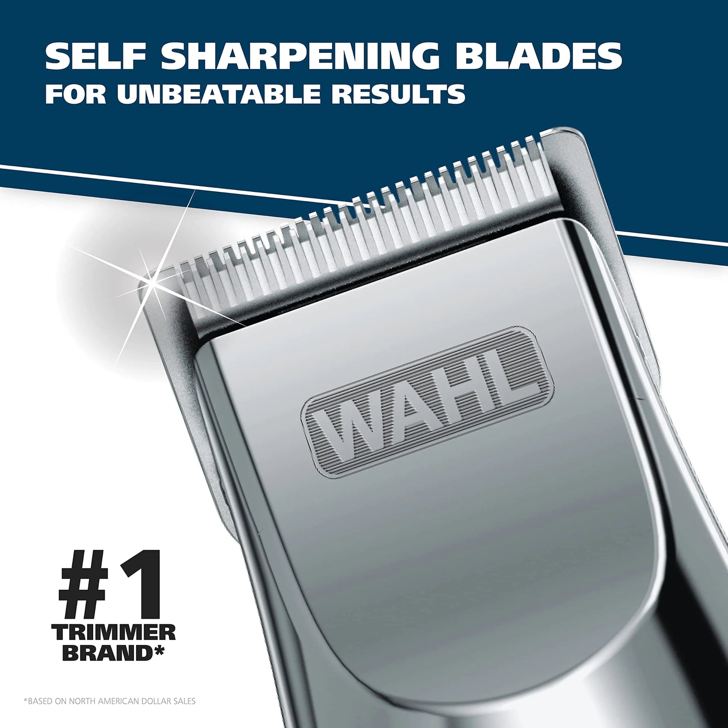 Wahl Groomsman Cordless Beard Trimmer Kit with Guide Combs & Nose Trimmer