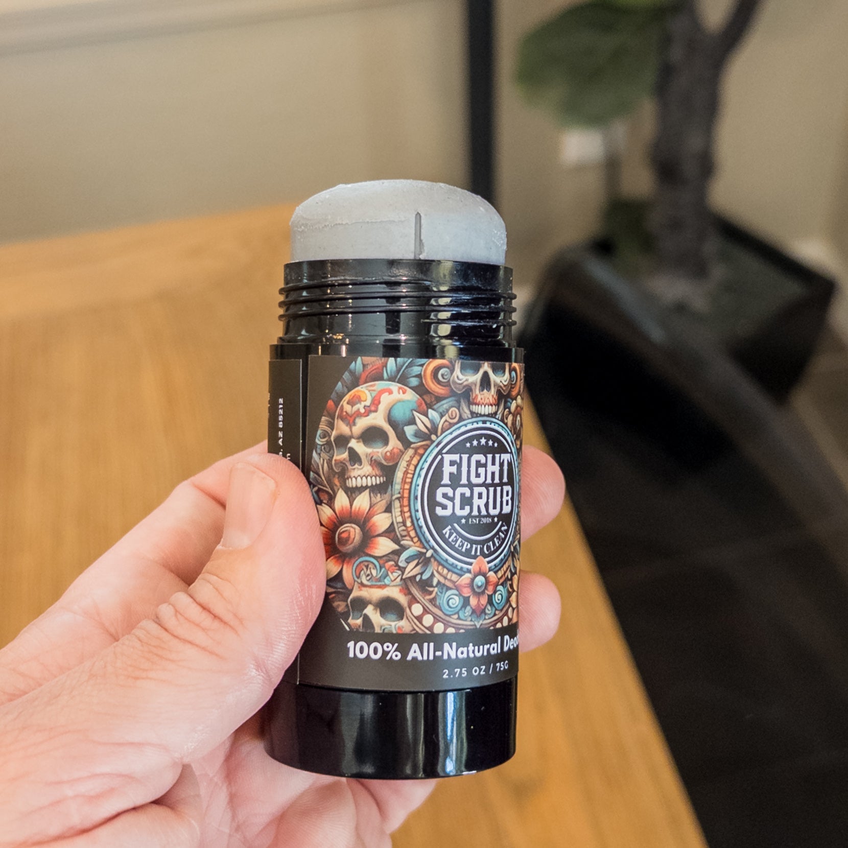 Fight Scrub 100% All - Natural Deodorant - GNS Beauty & Personal Care