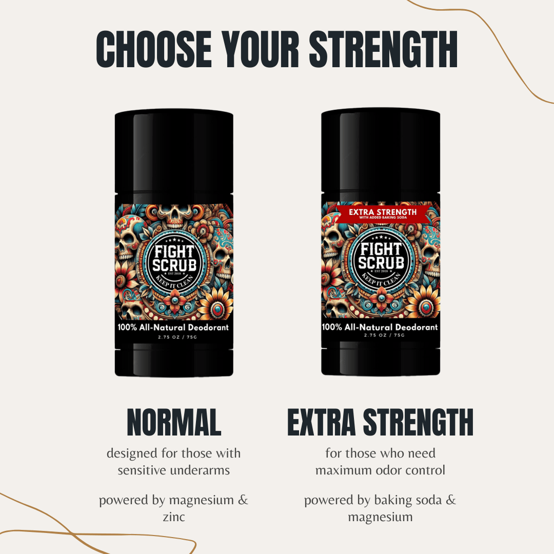 Fight Scrub Extra Strength All - Natural Deodorant - GNS Beauty & Personal Care