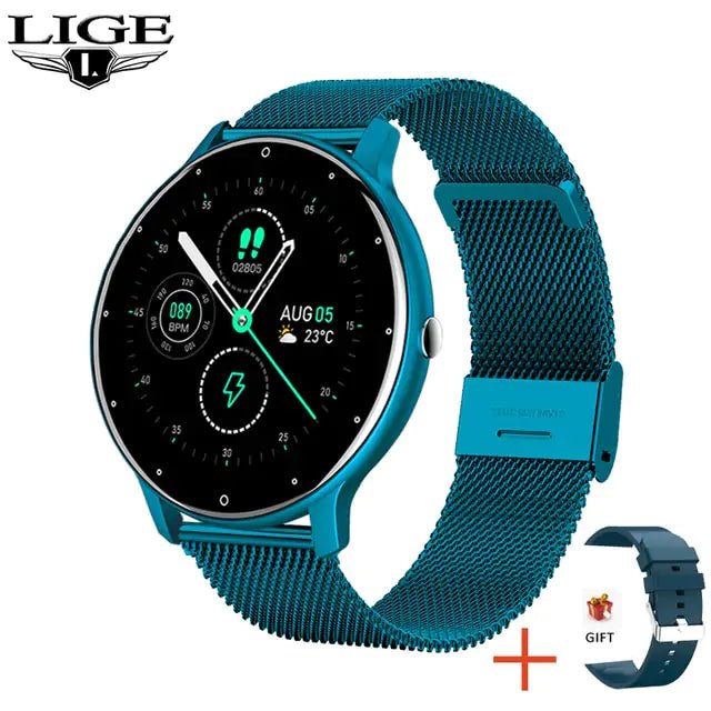 Fitness Waterproof Smartwatch with IP67 Rating and Full Touch Screen - GNS Beauty & Personal Care