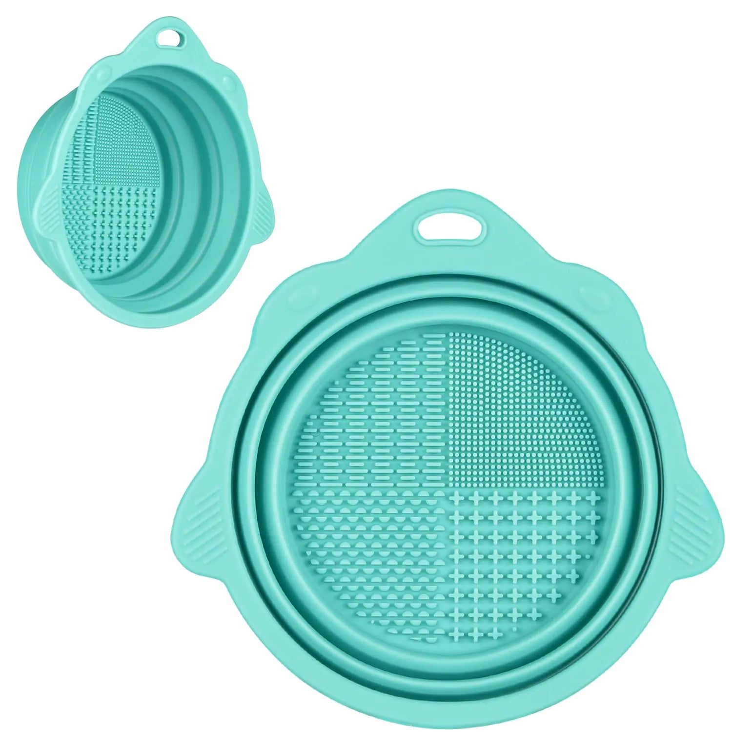 Foldable Silicone Makeup Brush Cleaner Bowl | Portable & Eco - Friendly - GNS Beauty & Personal Care