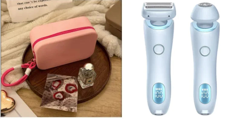 2-in-1 Women's Electric Shaver - Smooth & Gentle Grooming