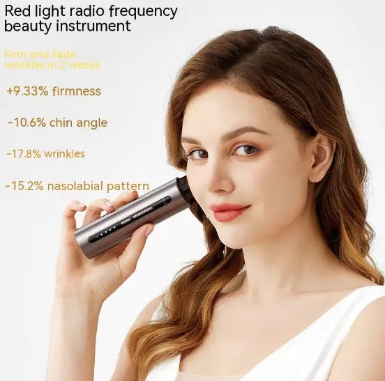 Anti-Aging Skincare Device with Red Light & RF Technology