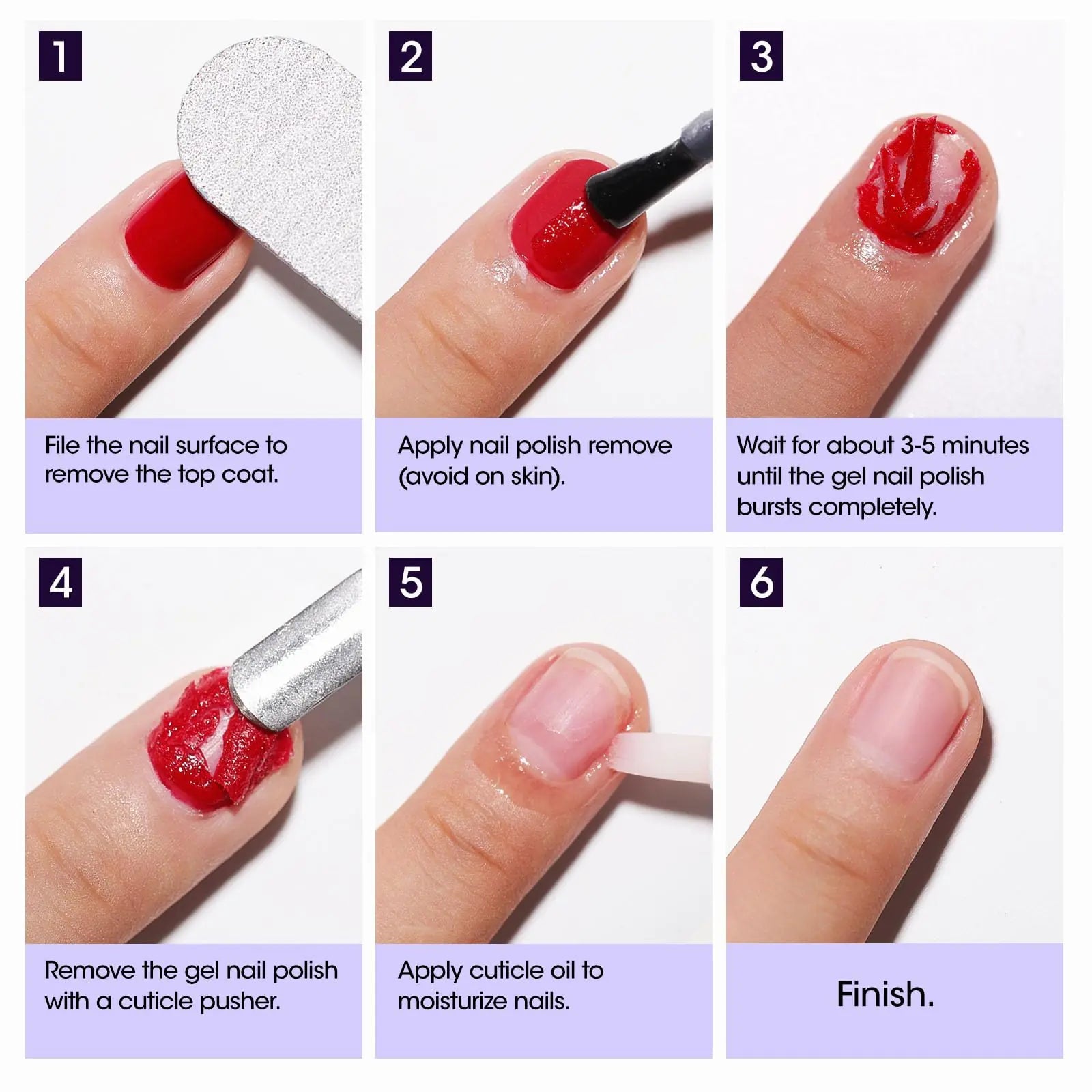 Gellen Quick Gel Nail Polish Remover, 15ml - Fast, No Soaking Needed - GNS Beauty & Personal Care