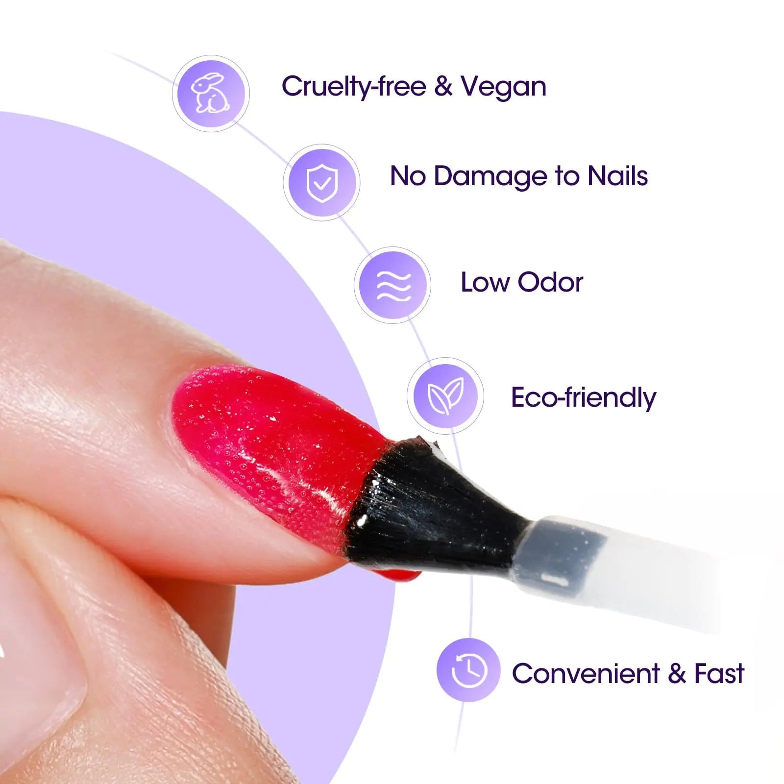 Gellen Quick Gel Nail Polish Remover, 15ml - Fast, No Soaking Needed - GNS Beauty & Personal Care