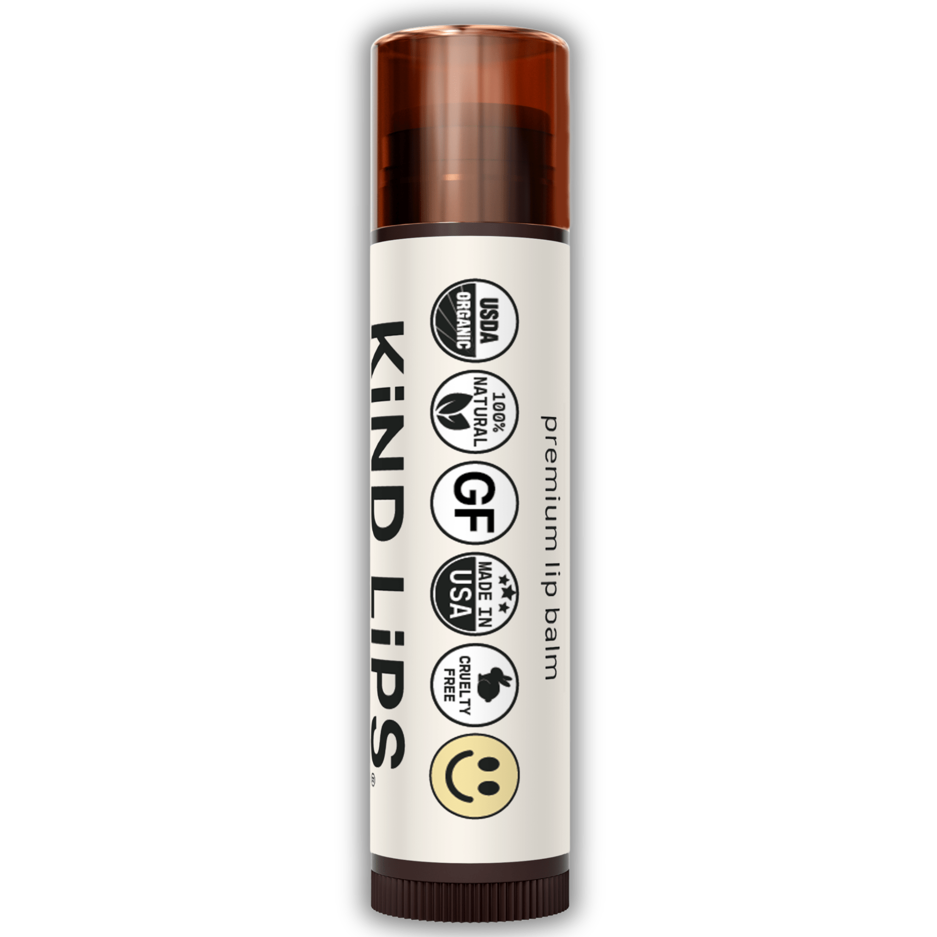 Georgia Peach Organic Lip Balm - Single Hang Pack - GNS Beauty & Personal Care