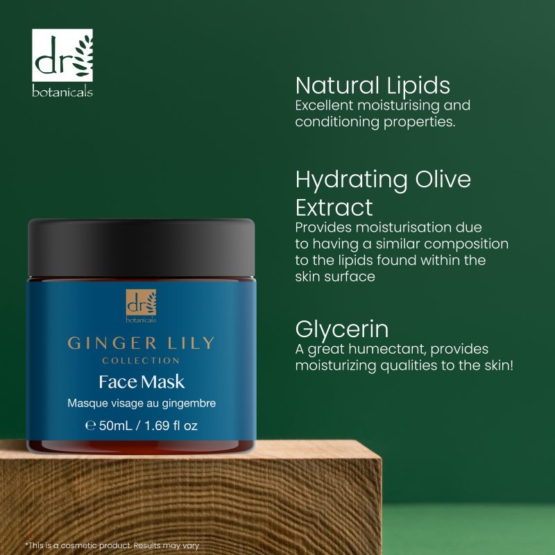 Gingerlily Mask - Intense Hydration & Overnight Repair (50ml) - GNS Beauty & Personal Care