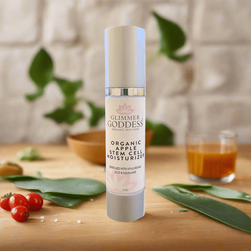 Glimmer Goddess Organic Apple Stem Cell Renewal Moisturizer - Pregnancy - Safe - GNS Beauty & Personal Care