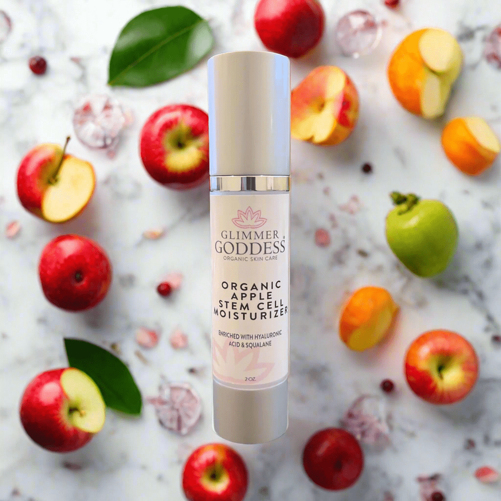 Glimmer Goddess Organic Apple Stem Cell Renewal Moisturizer - Pregnancy - Safe - GNS Beauty & Personal Care