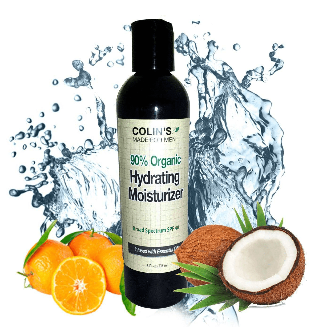 Glimmer Goddess Organic Men's Face Cream SPF 40 - GNS Beauty & Personal Care