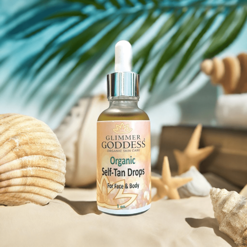Glimmer Goddess Organic Self Tan Drops - GNS Beauty & Personal Care