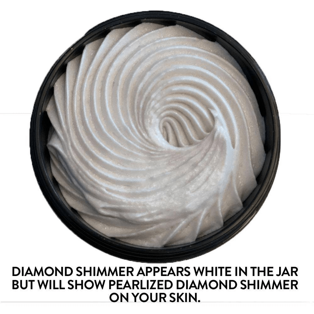 Glimmer Goddess Organic Shimmering Whipped Body Butter – Travel - Friendly Radiance - GNS Beauty & Personal Care