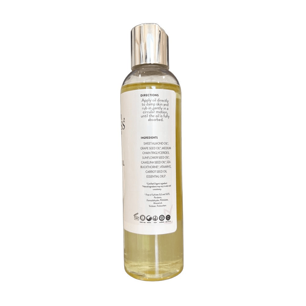 Glimmer Goddess Organic Sweet Almond Silky Skin Oil - 48 Hour Hydration - GNS Beauty & Personal Care
