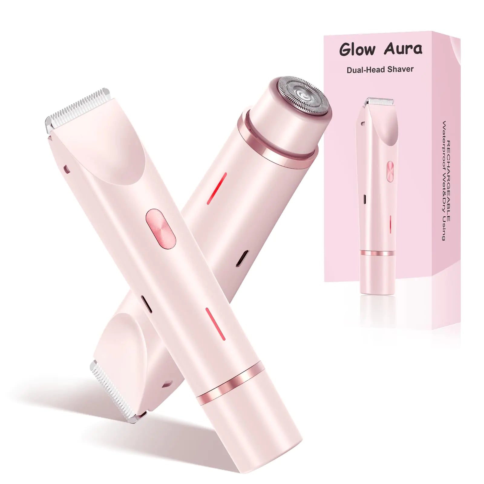 Glow Aura™ Women Electric Shaver – Smooth, Safe & Effortless Hair Removal - GNS Beauty & Personal Care