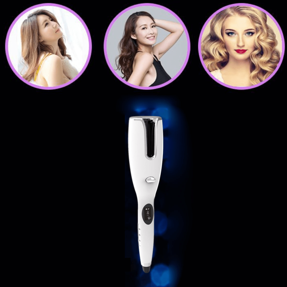 Go Curly USB - Charged Automatic Hair Curler - Effortless Beachy Waves - GNS Beauty & Personal Care