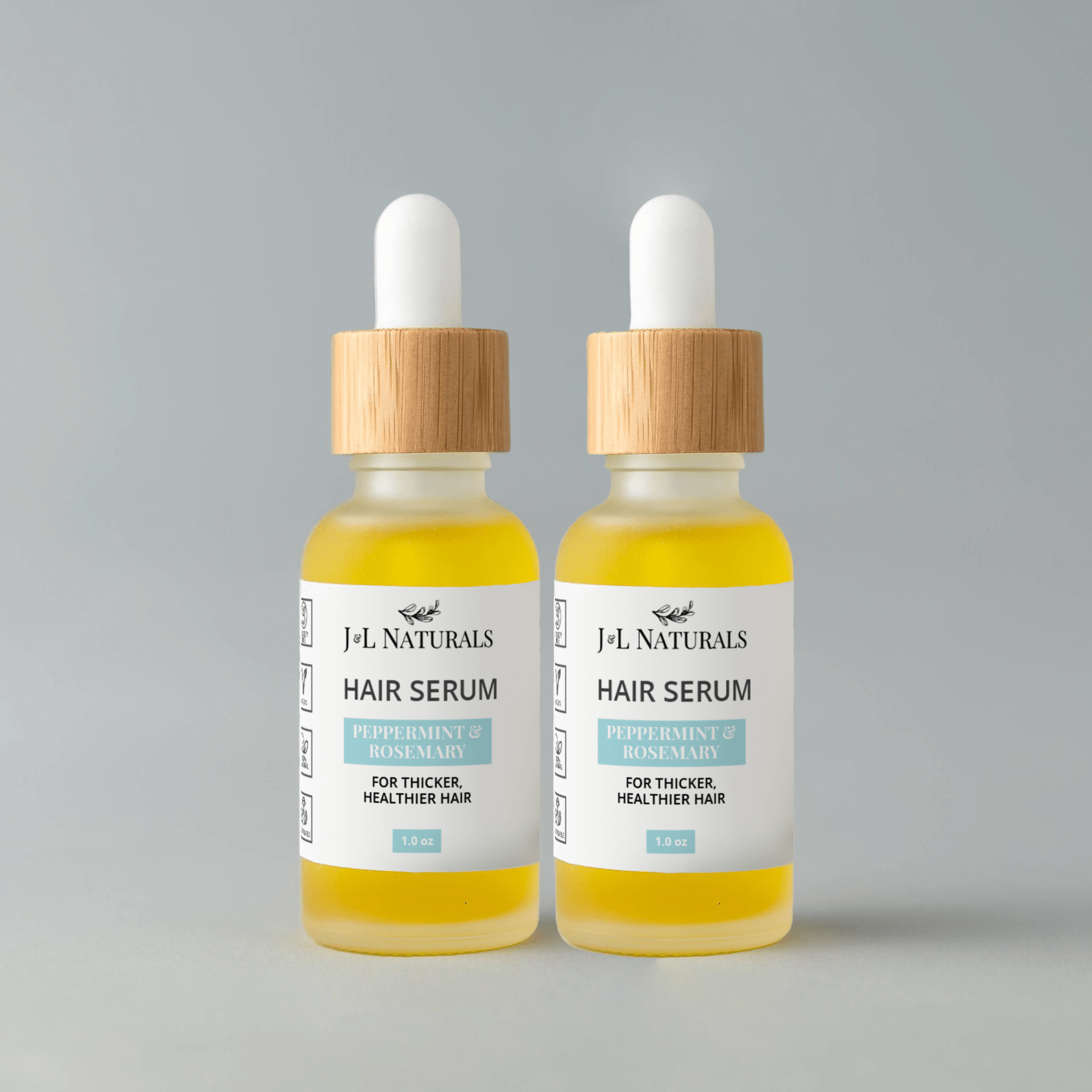 Hair Serum Duo – Plant - Powered Oils for Growth, Hydration & Strength - GNS Beauty & Personal Care
