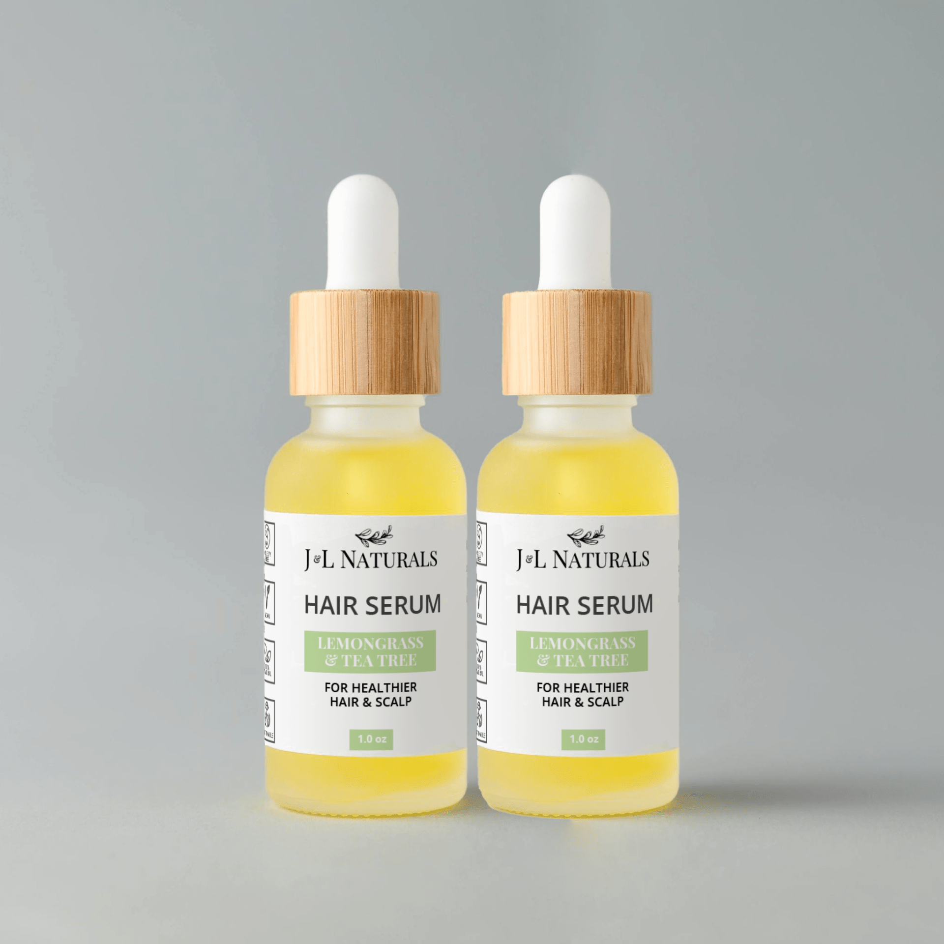 Hair Serum Duo – Plant - Powered Oils for Growth, Hydration & Strength - GNS Beauty & Personal Care