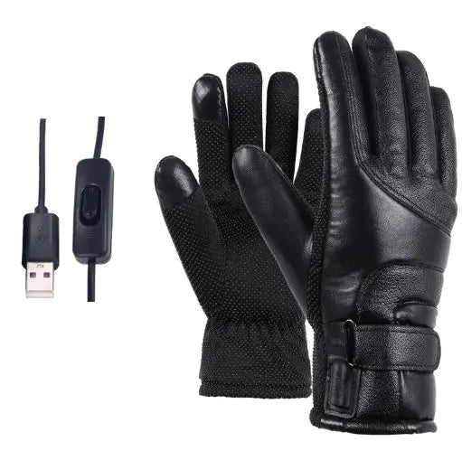 Heated Gloves Rechargeable with 3 Heat Levels, Touchscreen, Waterproof - GNS Beauty & Personal Care