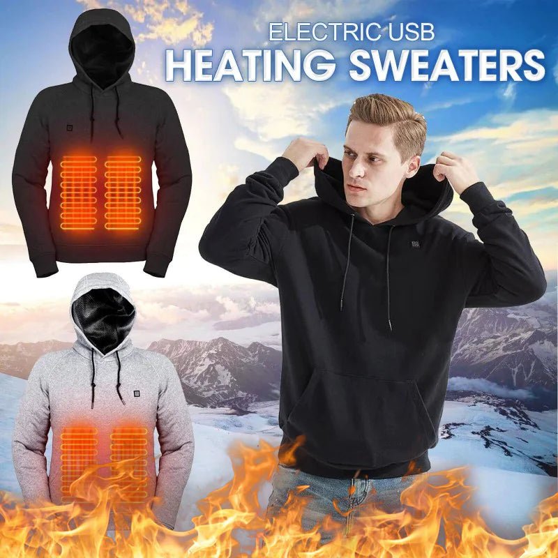 Heated Jacket for Winter with USB Power and Adjustable Heat - GNS Beauty & Personal Care