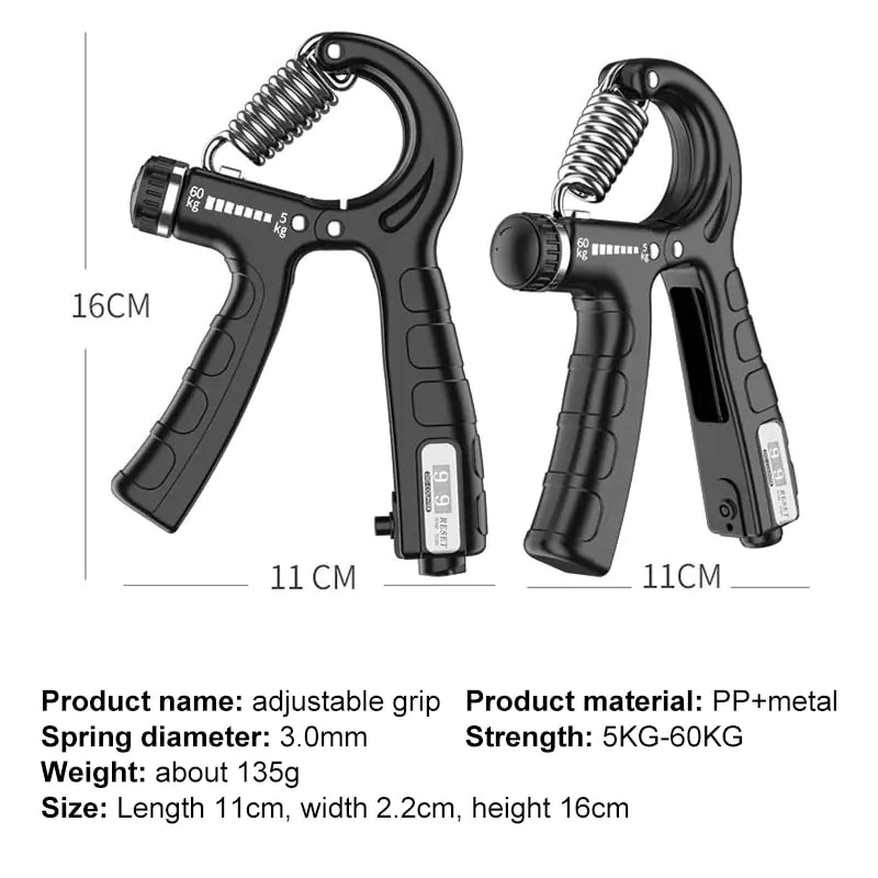 Heavy Duty Hand Gripper – Build Strength and Confidence with Adjustable Resistance - GNS Beauty & Personal Care