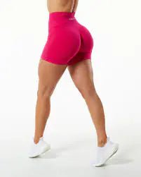 High - Waisted Scrunch Butt Workout Shorts - Sculpt & Comfort - GNS Beauty & Personal Care