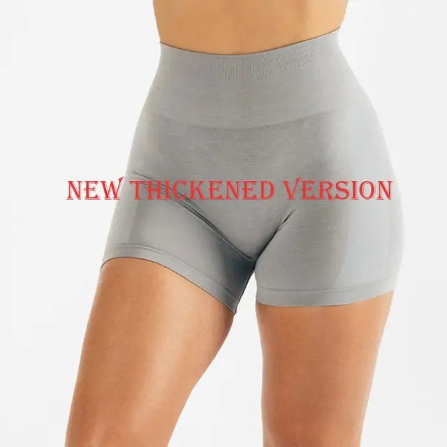 High - Waisted Scrunch Butt Workout Shorts - Sculpt & Comfort - GNS Beauty & Personal Care