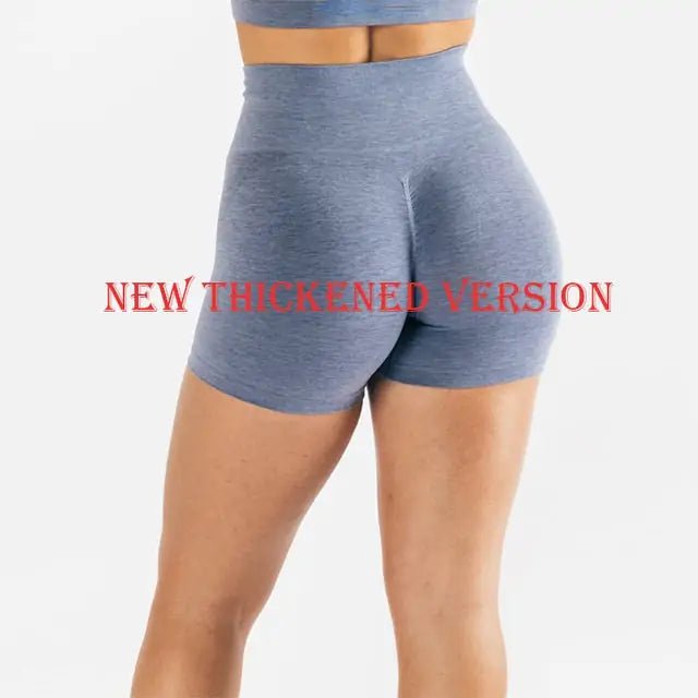 High - Waisted Scrunch Butt Workout Shorts - Sculpt & Comfort - GNS Beauty & Personal Care
