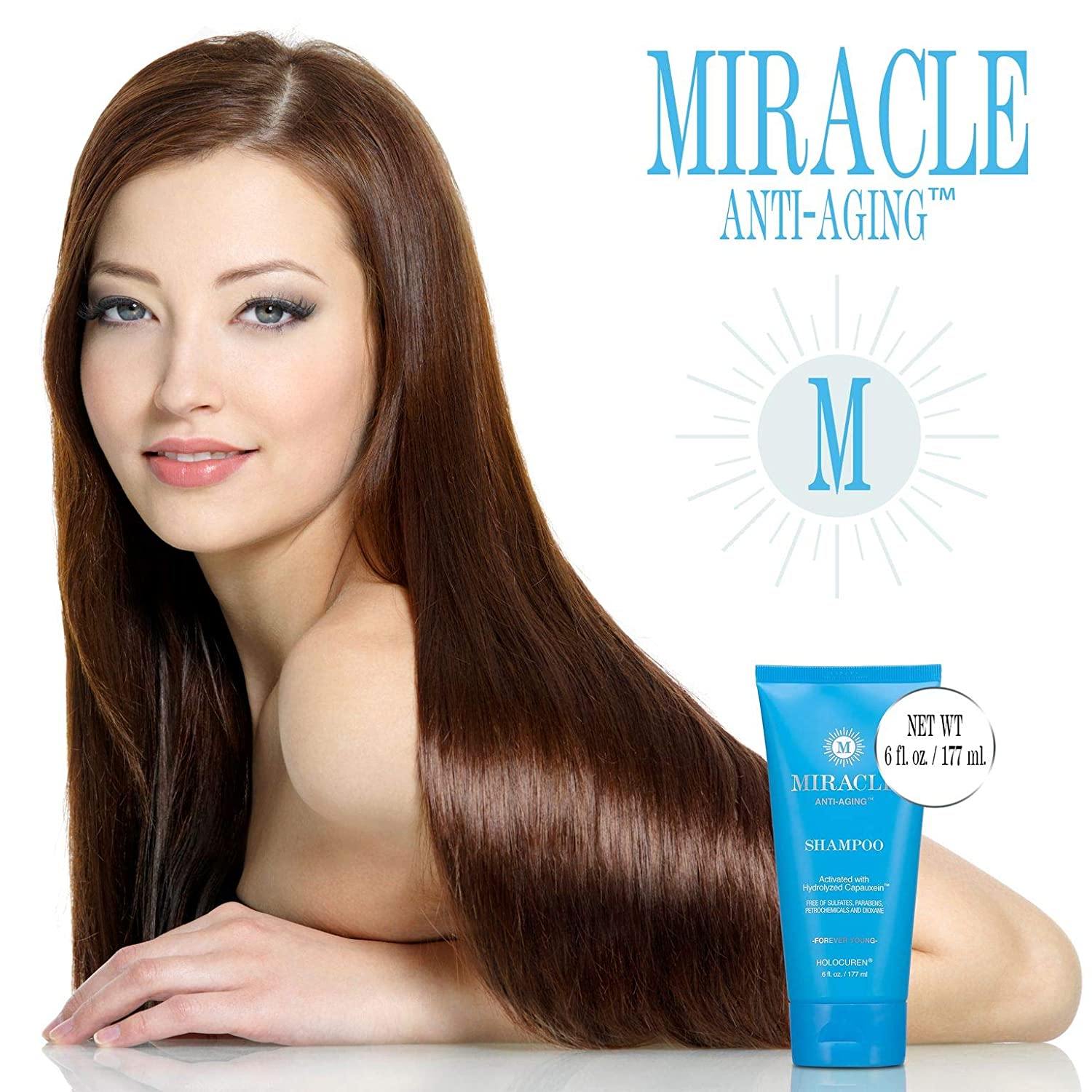 HOLOCUREN Miracle Anti - Aging Shampoo – Hair & Follicle Therapy - GNS Beauty & Personal Care