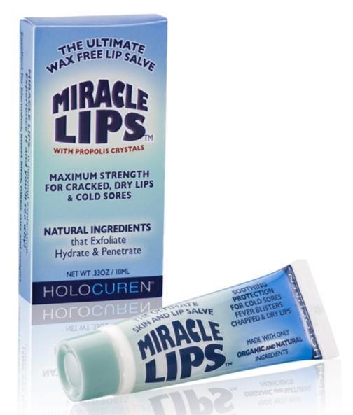 HOLOCUREN Miracle Lips Salve – Corrective Therapy for Dry, Cracked & Sunburned Lips - GNS Beauty & Personal Care