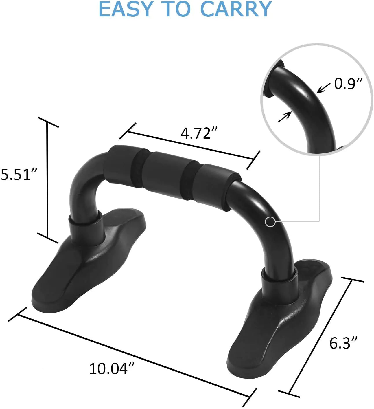Home Workout Pushup Bars with Handles - GNS Beauty & Personal Care