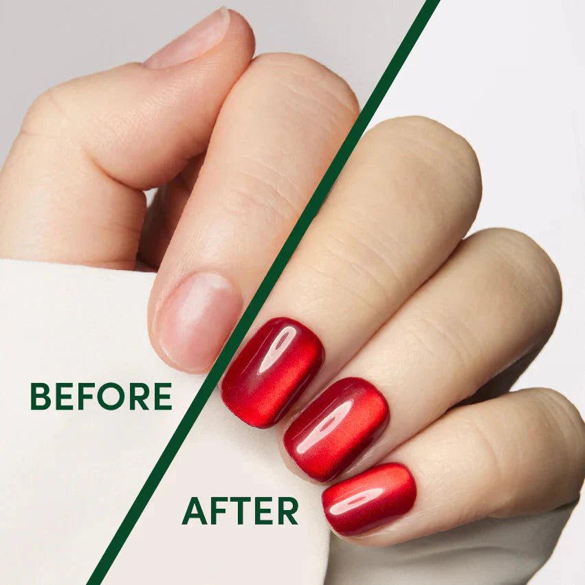 Hot Love Square Nails – Soft Gel Press - On Kit for a Bold, Passionate Look - GNS Beauty & Personal Care