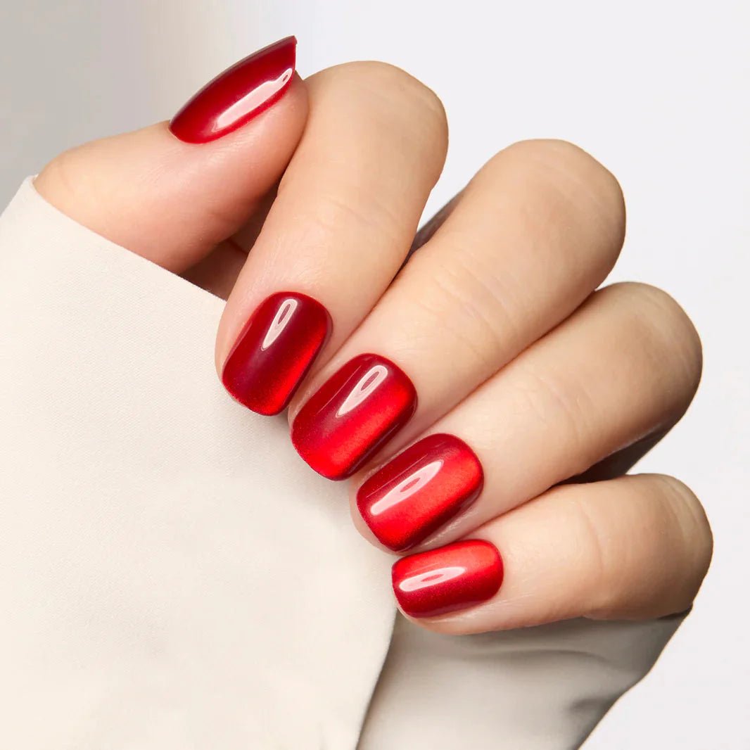 Hot Love Square Nails – Soft Gel Press - On Kit for a Bold, Passionate Look - GNS Beauty & Personal Care