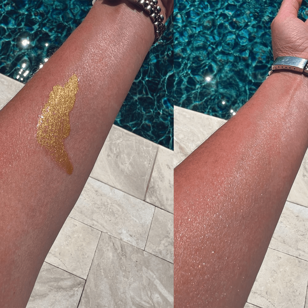 Illuminating Shimmer Body & Face Oils - Organic Radiant Glow & Hydration - GNS Beauty & Personal Care