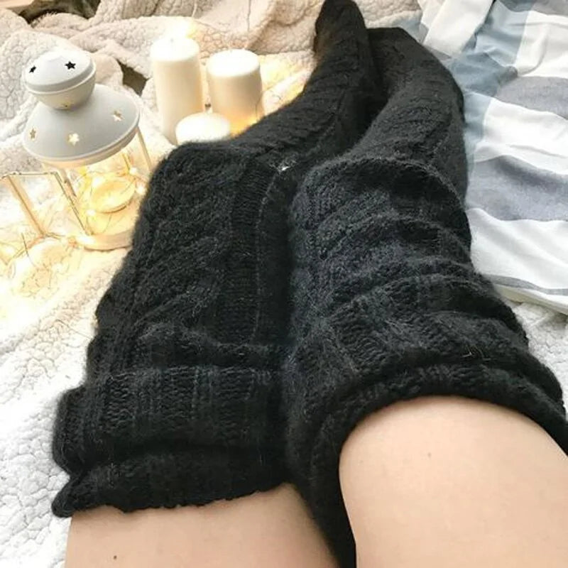 Cozy Warm Winter Knee Socks - Soft, Stylish & Comfortable