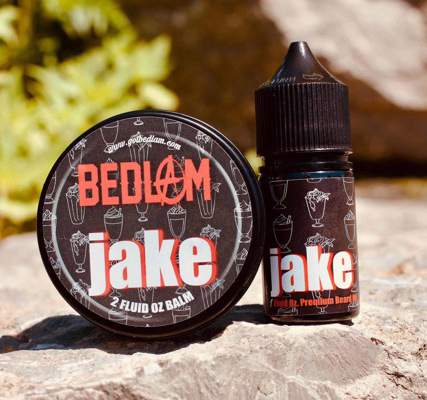 JAKE – Vanilla Bean, Brown Sugar & Whiskey Beard Oil & Balm - GNS Beauty & Personal Care