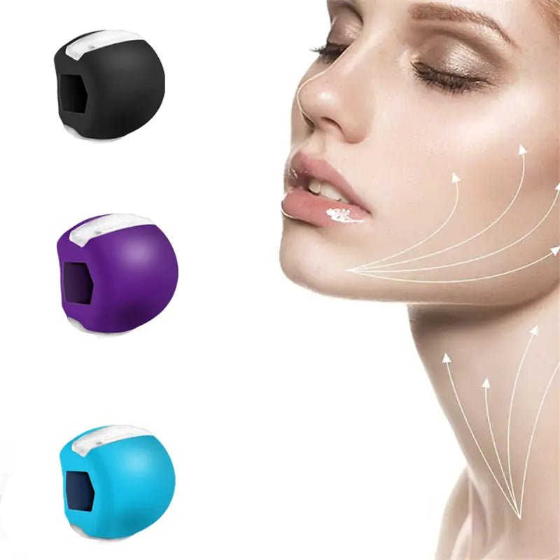 Jawline Exercise Ball & Facial Toner - Sculpt, Strengthen & Relieve Stress - GNS Beauty & Personal Care