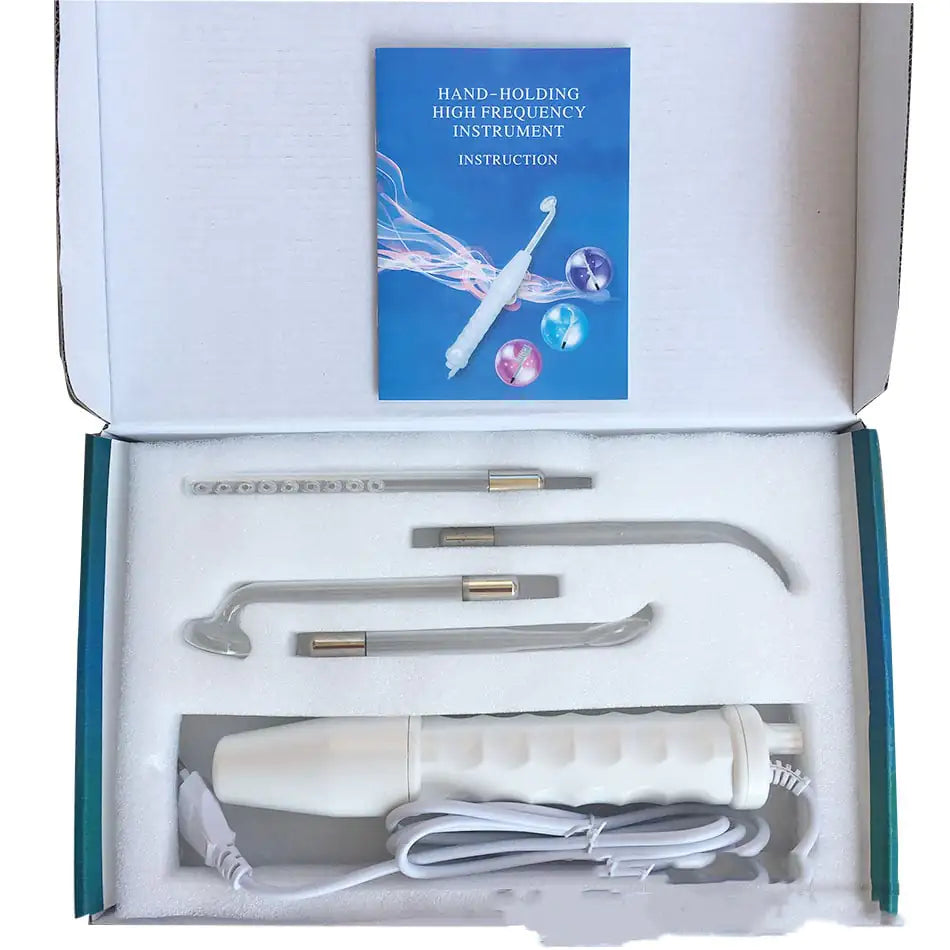 High-Frequency Facial Wand - Acne & Wrinkle Reduction