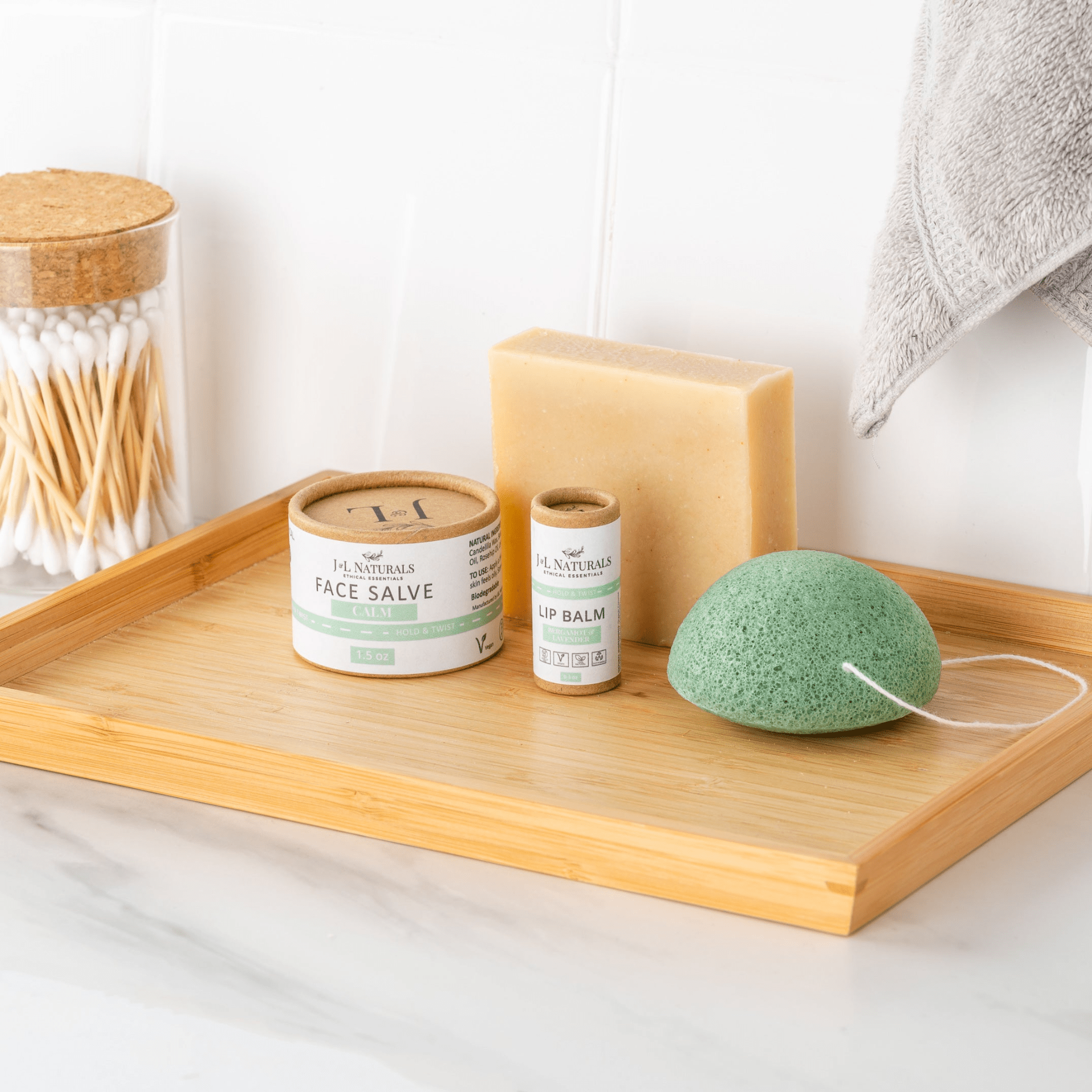 J&L Essentials Skin Regimen Kit (4 - Piece Set) – Simple, Sustainable Skincare for Every Type - GNS Beauty & Personal Care