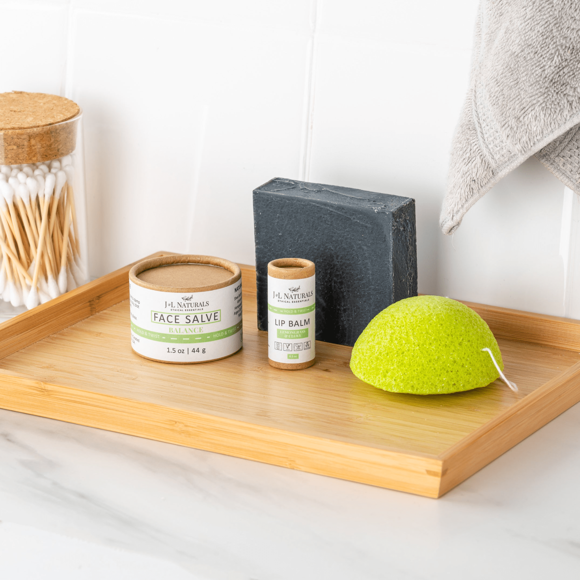 J&L Essentials Skin Regimen Kit (4 - Piece Set) – Simple, Sustainable Skincare for Every Type - GNS Beauty & Personal Care